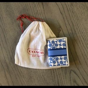 Coach card holder